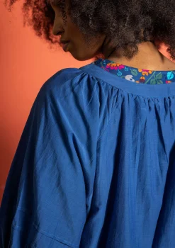 Blus i bomull/siden-Gudrun Sjödén Discount