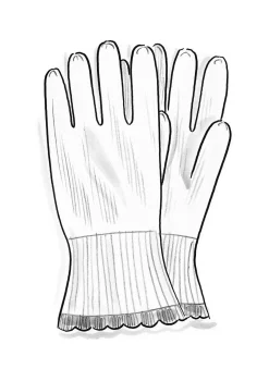 Fingervante i lammull-Gudrun Sjödén Hot