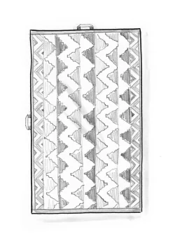 Handduk "Peaks" i ekologisk bomull-Gudrun Sjödén New