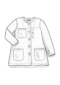 Jacka i lin/ekologisk bomull-Gudrun Sjödén Online