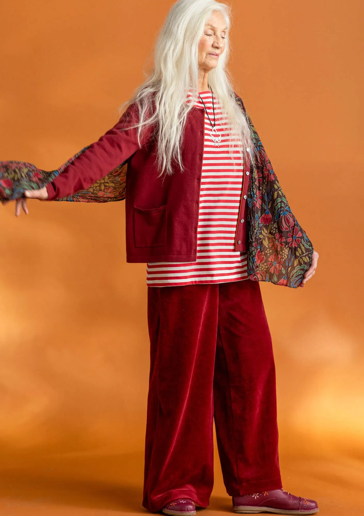 Kofta i ekologisk/återvunnen bomull-Gudrun Sjödén Best