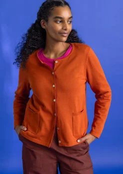 Kofta i ekologisk/återvunnen bomull-Gudrun Sjödén