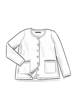 Kofta i ekologisk/återvunnen bomull-Gudrun Sjödén Sale