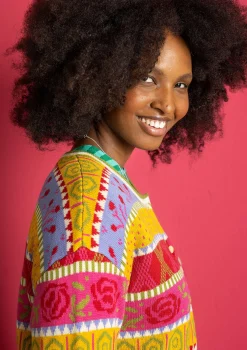 Kofta "Klara" i ekologisk/återvunnen bomull-Gudrun Sjödén Clearance