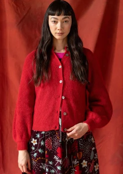 Kofta "Vinternatt" i alpackamix-Gudrun Sjödén Outlet