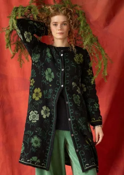 Långkofta "Gnistra" i alpackamix/ekologisk och återvunnen bomull-Gudrun Sjödén Sale