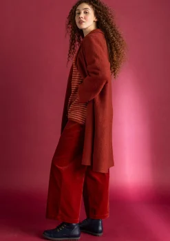 Manchesterbyxa i ekologisk bomull/elastan-Gudrun Sjödén