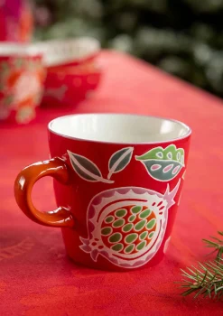 Mugg "Fruits" i keramik-Gudrun Sjödén