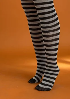 Randiga strumpbyxor i ekologisk bomull-Gudrun Sjödén Discount