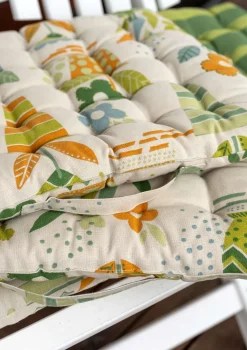 Sittdyna "Flower pots" i ekologisk bomull-Gudrun Sjödén Discount