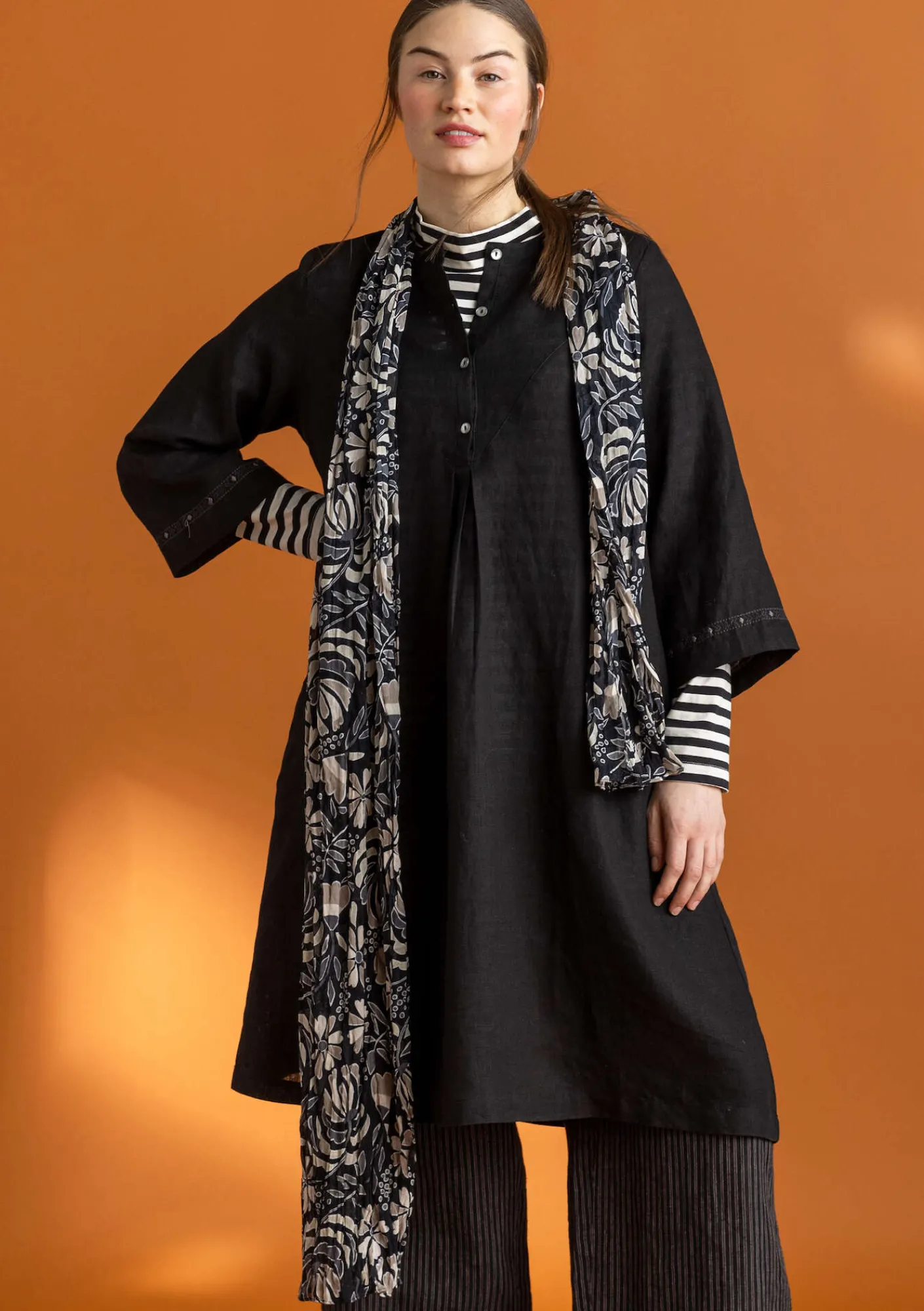 Sjal "Hedda" i ekologisk bomull-Gudrun Sjödén Clearance