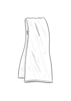 Stickad halsduk i alpackamix-Gudrun Sjödén Best