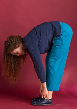 Trikåbyxa i ekologisk bomull/elastan-Gudrun Sjödén Hot