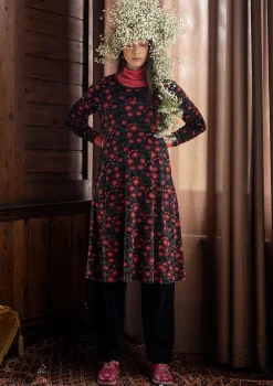 Trikåklänning "Dagny" i lyocell/elastan-Gudrun Sjödén Discount