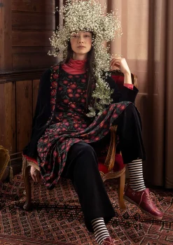 Trikåklänning "Dagny" i lyocell/elastan-Gudrun Sjödén Discount