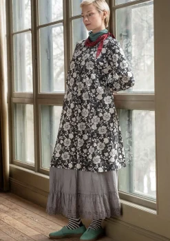 Trikåklänning "Höstanemone" i ekologisk bomull/modal-Gudrun Sjödén Discount