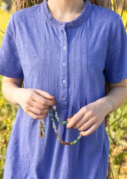 Trikåklänning i ekologisk bomull-Gudrun Sjödén New