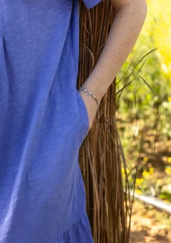 Trikåklänning i ekologisk bomull-Gudrun Sjödén New