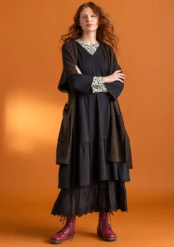 Trikåklänning "Tyra" i ekologisk bomull/modal-Gudrun Sjödén Online