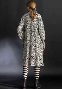 Trikåklänning "Ylva" i ekologisk bomull/elastan-Gudrun Sjödén Sale