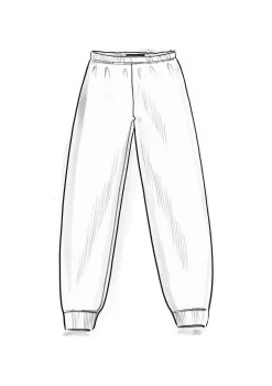 Trikåleggings i ekologisk bomullsrib-Gudrun Sjödén Best