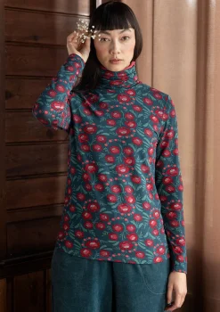 Trikåpolo "Dagny" i lyocell/elastan-Gudrun Sjödén Online