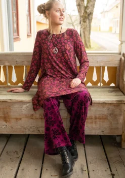 Velourbyxa "Selma" i ekologisk bomull/återvunnen polyester-Gudrun Sjödén Hot
