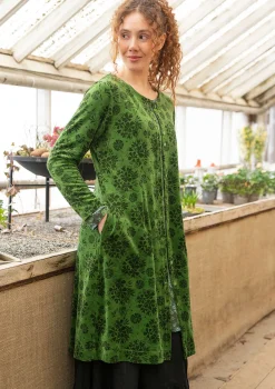 Velourklänning "Selma" i ekologisk bomull/återvunnen polyester-Gudrun Sjödén Sale