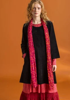 Velourtunika i ekologisk bomull/återvunnen polyester-Gudrun Sjödén New