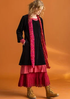 Velourtunika i ekologisk bomull/återvunnen polyester-Gudrun Sjödén New