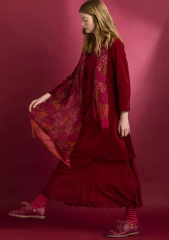 Velourtunika i ekologisk bomull/återvunnen polyester-Gudrun Sjödén Hot