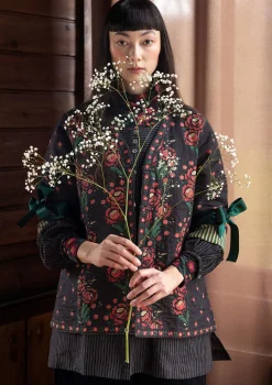 Vändbar jacka "Asta" i ekologisk bomull-Gudrun Sjödén Outlet