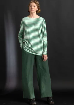 Vävd byxa ”Asta” i lin-Gudrun Sjödén