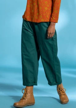 Vävd byxa i ekologisk bomull/lin-Gudrun Sjödén Online