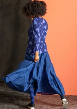 Vävd kjol i bomull/siden-Gudrun Sjödén Hot