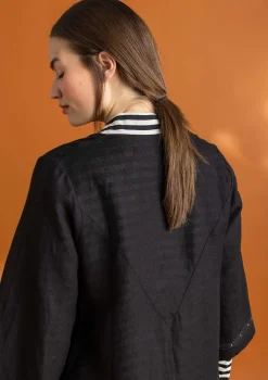 Vävd klänning ”Asta” i lin-Gudrun Sjödén Sale