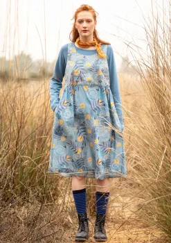 Vävd klänning "Embla" i ekologisk bomull-Gudrun Sjödén Discount