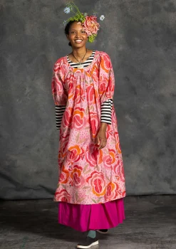 Vävd klänning "Great Rose" i ekologisk bomull/siden-Gudrun Sjödén Sale