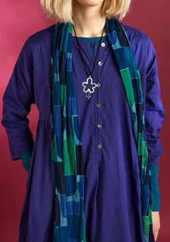 Vävd klänning ”Hedda” i ekologisk bomull-Gudrun Sjödén Clearance