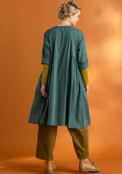 Vävd klänning ”Hedda” i ekologisk bomull-Gudrun Sjödén