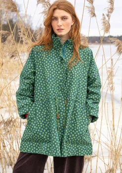 Vävd parkas "Lucy" i ekologisk bomull-Gudrun Sjödén New