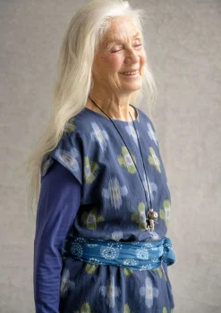 Vävd tunika "Harda" i bomull-Gudrun Sjödén