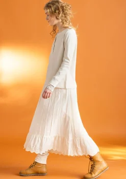 Vävd underkjol i ekologisk bomull-Gudrun Sjödén New