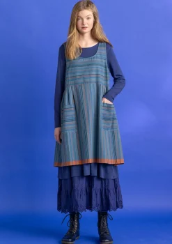 Vävd västklänning ”Ava” i ekologisk bomull-Gudrun Sjödén Clearance